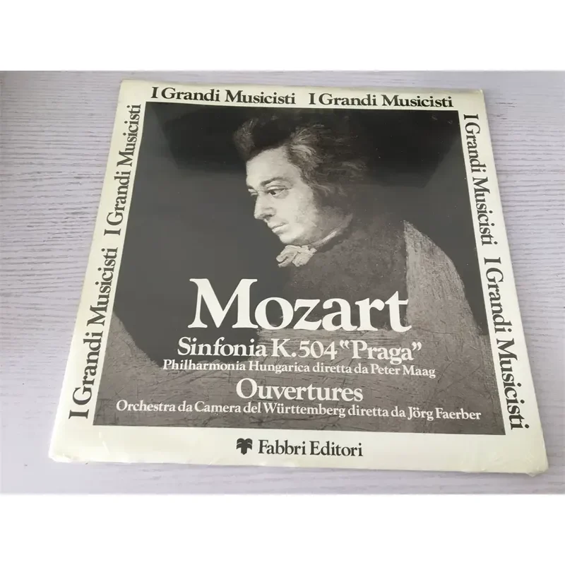 

Mozart Symphony Overture Mag Undismantled LP Vinyl Record for Classical Music Collectors