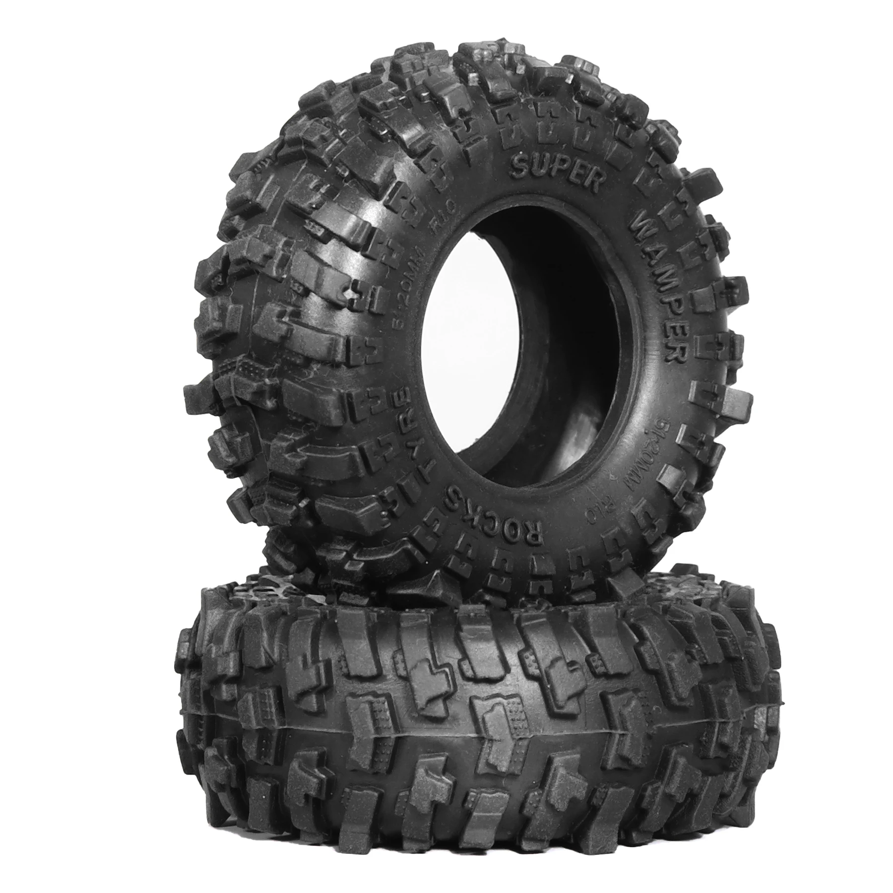 

4 шт. 1,0 гусеничные шины, грязевые шины, шины 1,0 с пенопластовой вставкой для RC 1/24 AX24 SCX24 FCX24 1/18 TRX4M, обновление