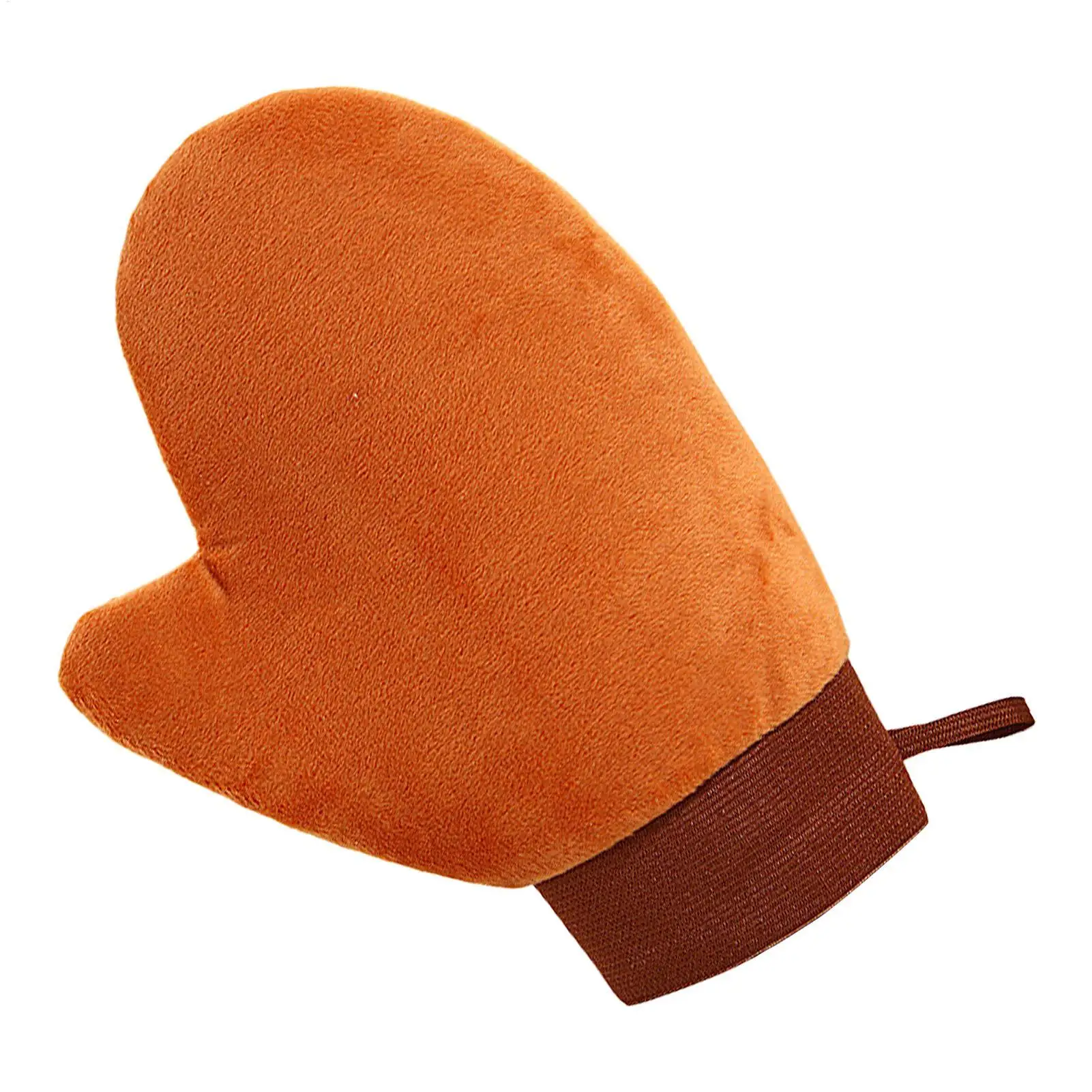 Tan Mitt Body Lotion Glove Self Tanning Mitt Double Sided Prevents Sticky Hands Applicator Portable Quick Dry Flocking Glove