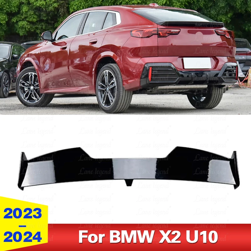 For BMW X2 U10 2023-2024 Stereoscopic Blade Top Tail Wing Spoiler Rear Trunk Wing Exterior Protection Modification High Quality