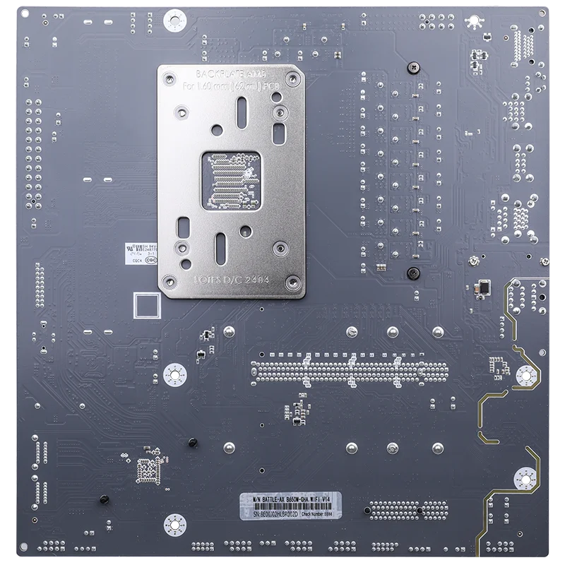 ل AMD Ryzen 7 7700 CPU COLORFUL BATTLE-AX B650M-GHA WIFI V14 AM5 اللوحة 2xDDR5 4xSATA 2xM.2 لوحة مزدوجة القناة B650M