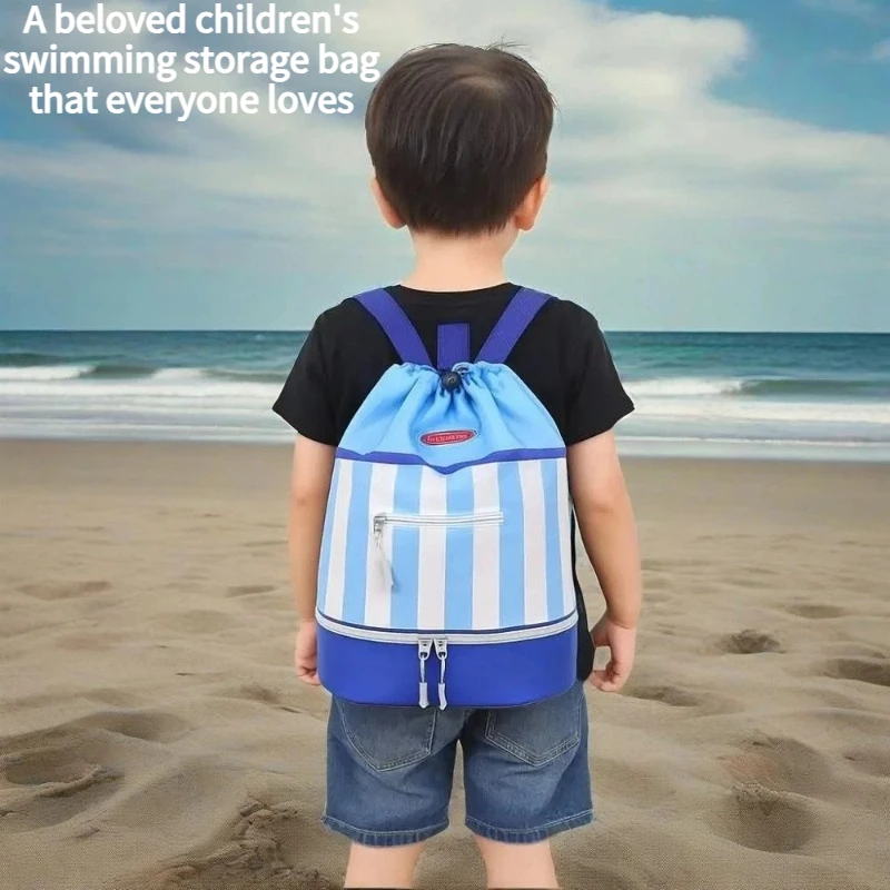 

Boys and Girls Dry Wet Separation Cartoon Swimming Storage Bag Portable Beach Bathing Waterproof Kayak Surf Training Sports Bag