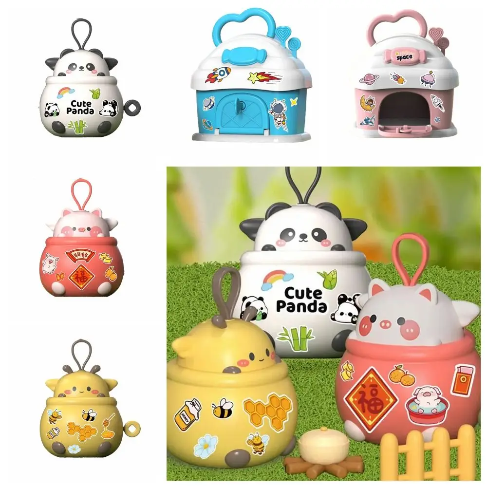 Schattige Panda Spaarpot Bee Pig Candy House Animal Bank Safe Box Leuke veilige kinderen spaarpotten Woondecoratie