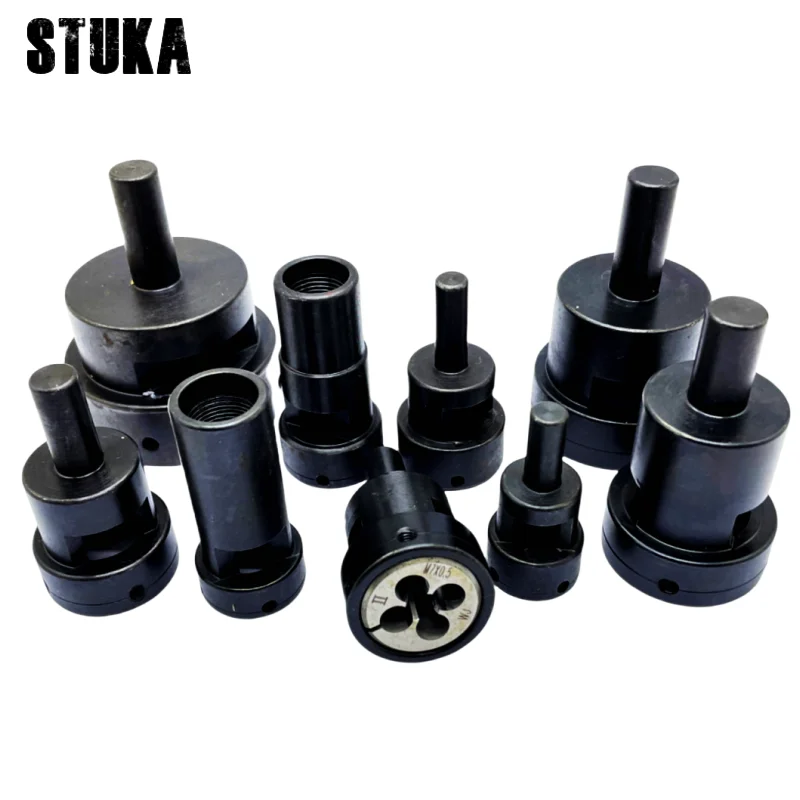 Round Die Holder para Tapping Machine Luva Fixa Torno Cnc Fresagem Rosca Externa