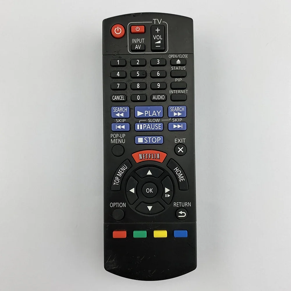 USED ORIGINAL REMOTE CONTROL N2QAYB000960 FOR PANASONIC Blu-ray Disc Players  DMP-BD81 DMP-BD81EB-K