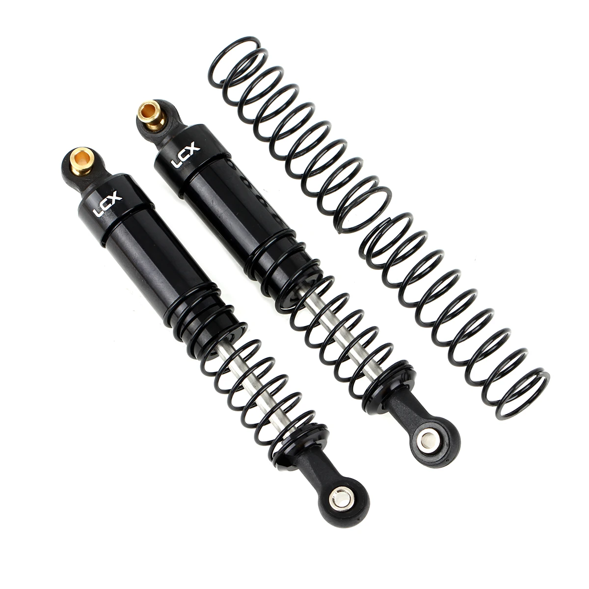 

LCX Racing 1/10 RC Crawler 90mm 2pcs Shock Absorber Suspension for Traxxas TRX4 TRX6 Axial SCX10 II III Upgrades Accessories