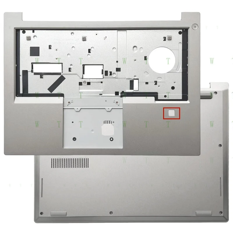 

TT New For Lenovo Thinkpad E480 E485 E490 E495 Upper Case Palmrest/Bottom Case