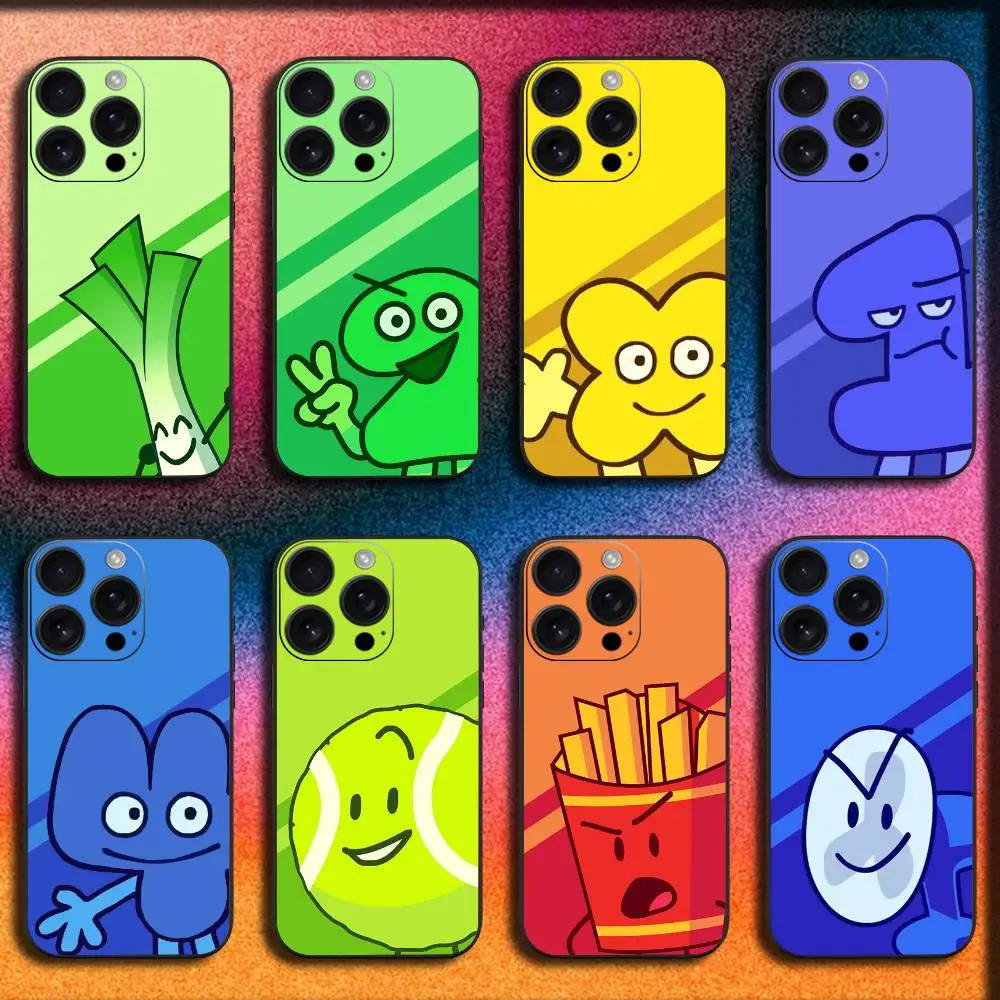 B-Bfdi 배틀 포 드림 아일랜드 아이폰 케이스 (아이폰 17, 16, 15, 14, 13, 12, 11, Pro, Max, Plus, E, SE4, Air, Mini) 블랙 커버