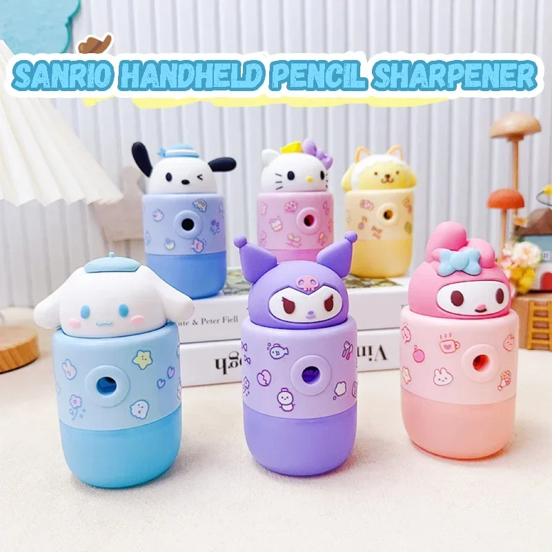 Personaggi Temperamatite a manovella Simpatico Kuromi Hello Kitty Design Scuola Essenziale per Bambini Studenti Regalo