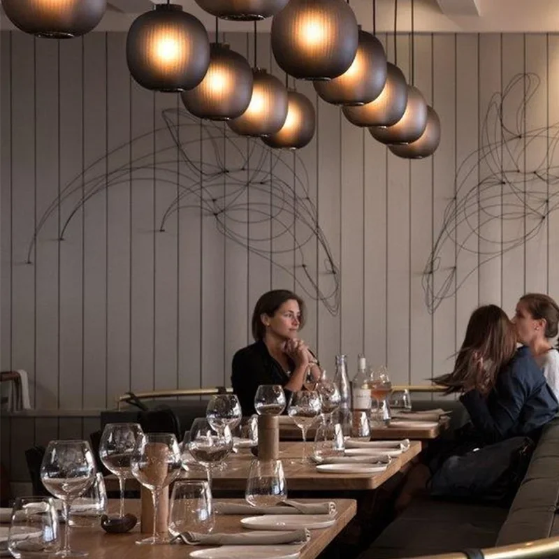 بسيطة ومبتكرة الشمال غرفة المعيشة غرفة نوم الدراسة السرير الثريا الصغيرة مصمم الزجاج نموذج غرفة مكتب غرفة الأطفال #4