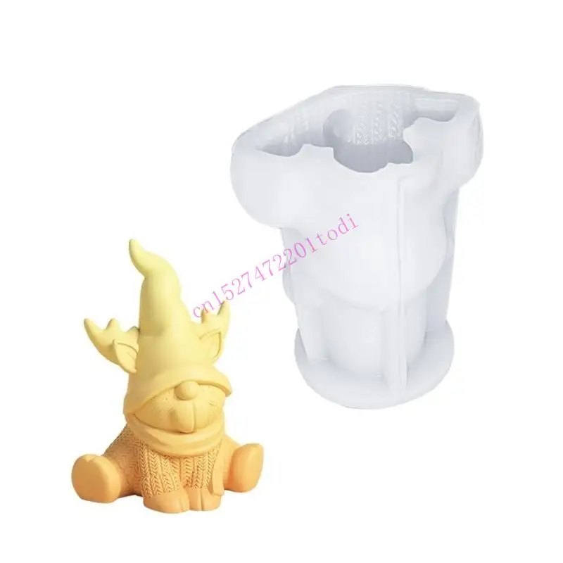 

M76B Heart Star Gnome Accessory Mold Perfect for Plaster and Resin Creations
