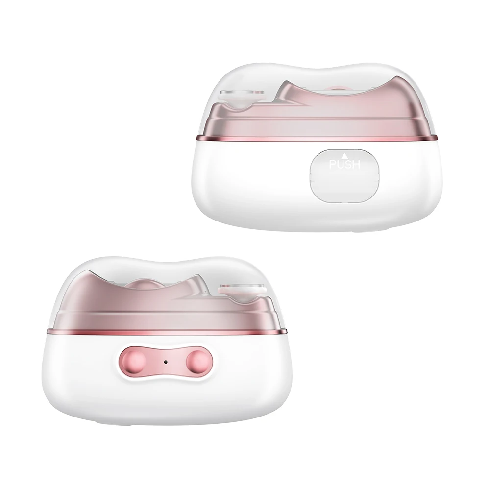 4-in-1 Electric Nail Clipper Automatic Trimmer Nail Grinder with UV Lamp Nail Cutter Manicure Tool