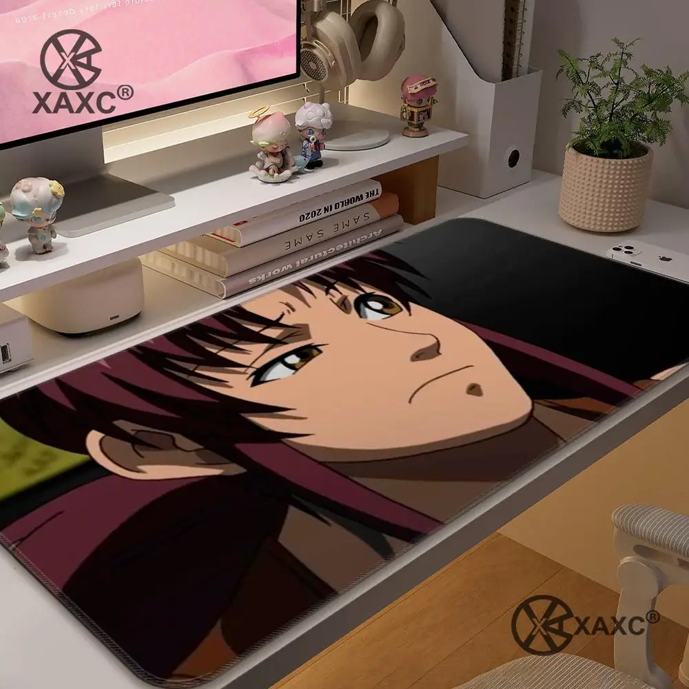 

Anime Cute Cat Mouse Pad Large Computer Office Game Table Mats XL Anti-slip Gaming Keyboard XXL Mousepads Long Desk Pads 40x90