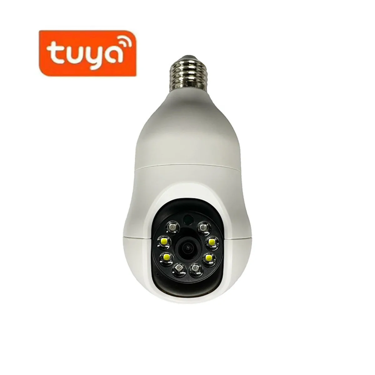 

2MP 1080P Tuya/YiLot APP Full Color E27 Lamp Head Socket IP Camera AI Humanoid Detection Home Security Alarm CCTV Baby Monitor