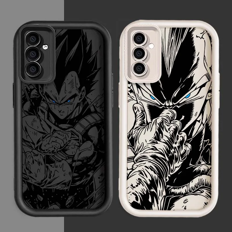 

D-Dragon Ball Vegeta Art Cool For Samsung A71 A56 A55 A54 A53 A51 A35 A32 A31 A16 A15 A06 Eye Ladder Phone Case Cover