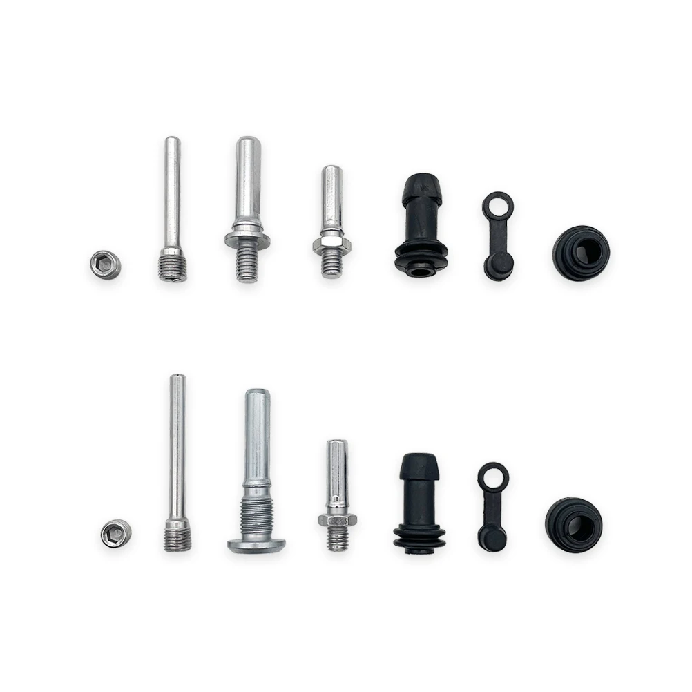 Motorcycle Front Rear Brake Repair Kit Fit Nissin Caliper Guide Pin Rubber Sleeve Rebuild Parts For HONDA KXF RMZ YZF Dirt Bike