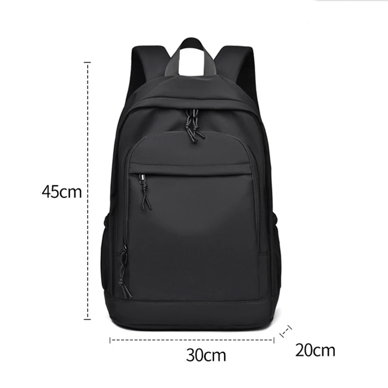 DHL30pcs Backpack Bags Women Oxford Solid Fitness Large Capacity Light Travel Computer Bag
