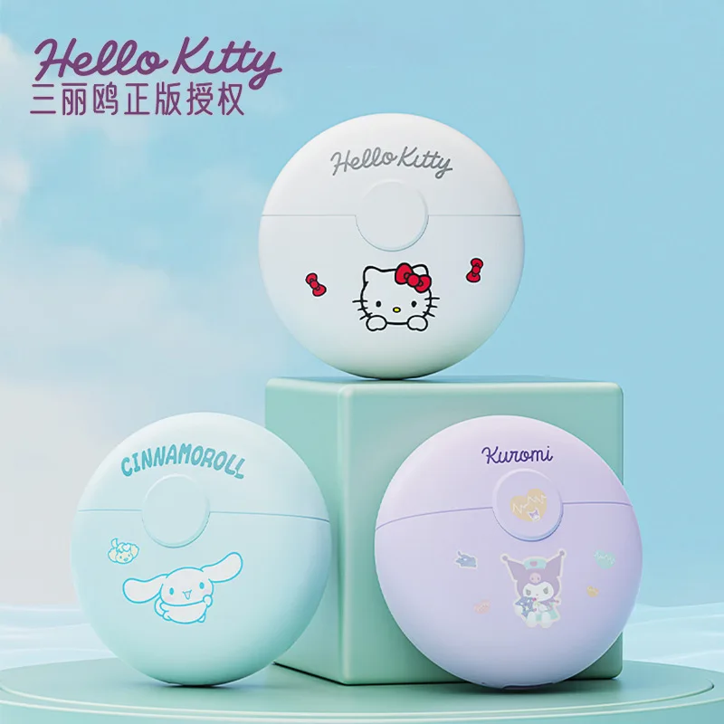 

Sanrio, Hello Kitty Bluetooth наушники Kuromi Ture беспроводная гарнитура Музыка Спорт сенсорное управление Игры наушники Cinnamoroll подарки