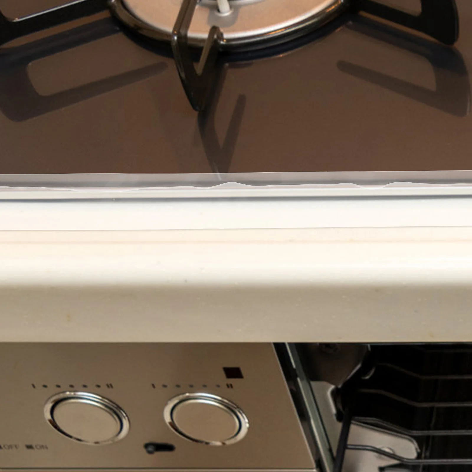 

21 Inch Silicone Stove Gap Cover Heat Resistant Non-Slip Kitchen Seal Slit Filler For Oven Side Guard Dust Proof Smooth Finish