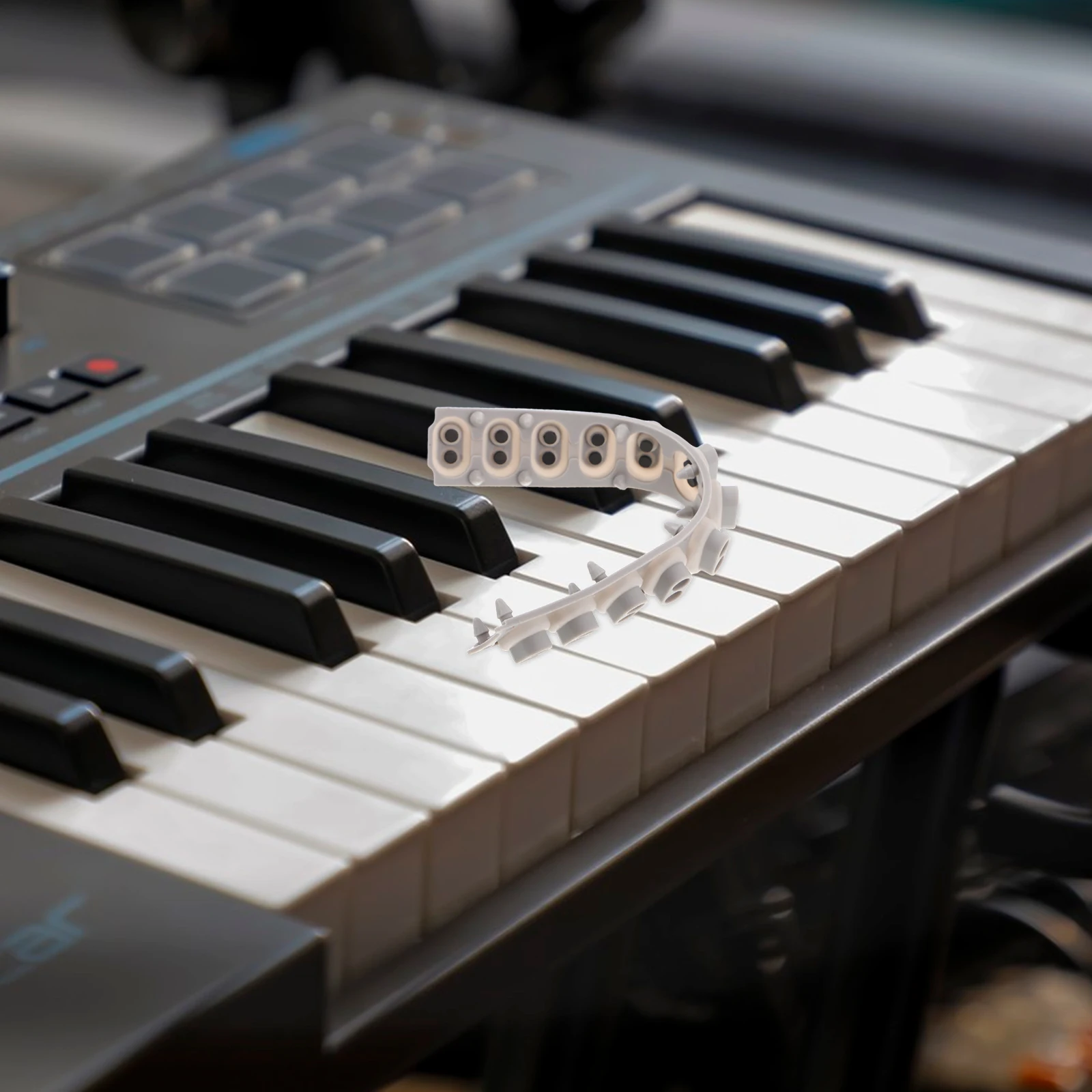 

Conductive Contact Pad Electronic Keyboard Fittings for Repairing Replacement Part Organ Mat