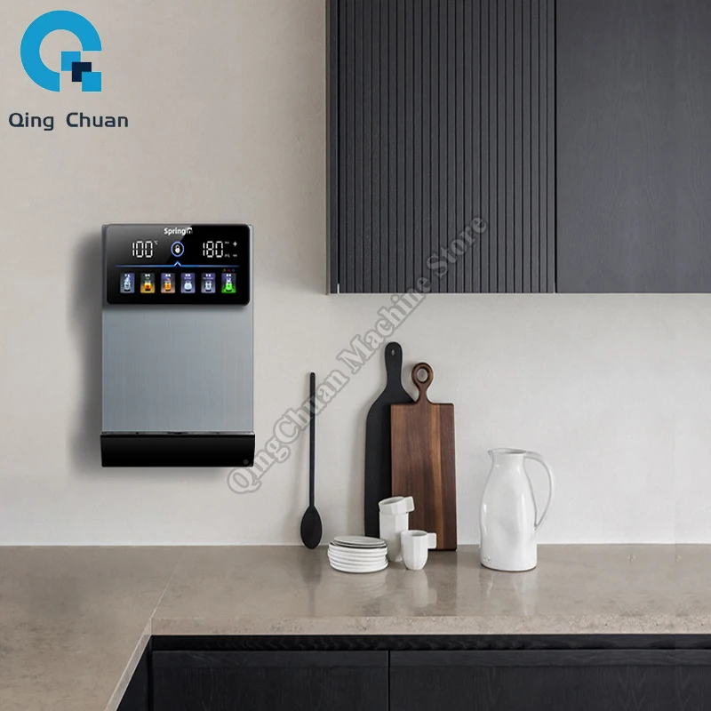 Water Dispenser Instant Heating Type Tank Free Household Temperature Regulating Intelligent Wall Mounted Water Purifier