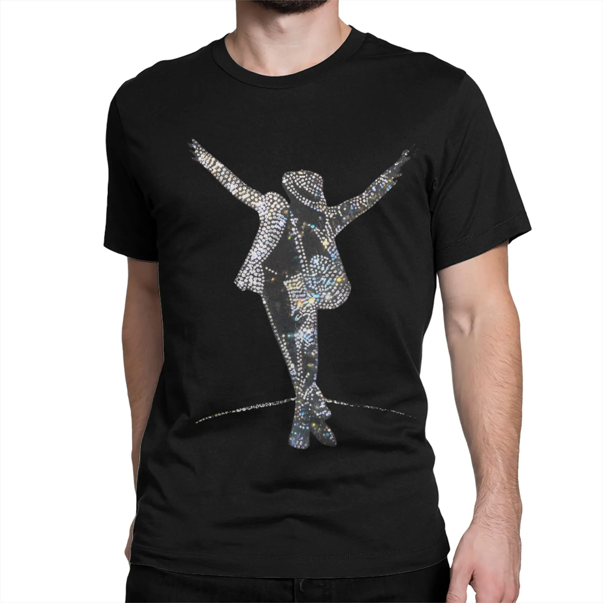 MJ king of pop Legend  MJ lovers for Men Women T Shirts Vintage Tee Shirt O Neck T-Shirt 100% Cotton Graphic Printed Clothes