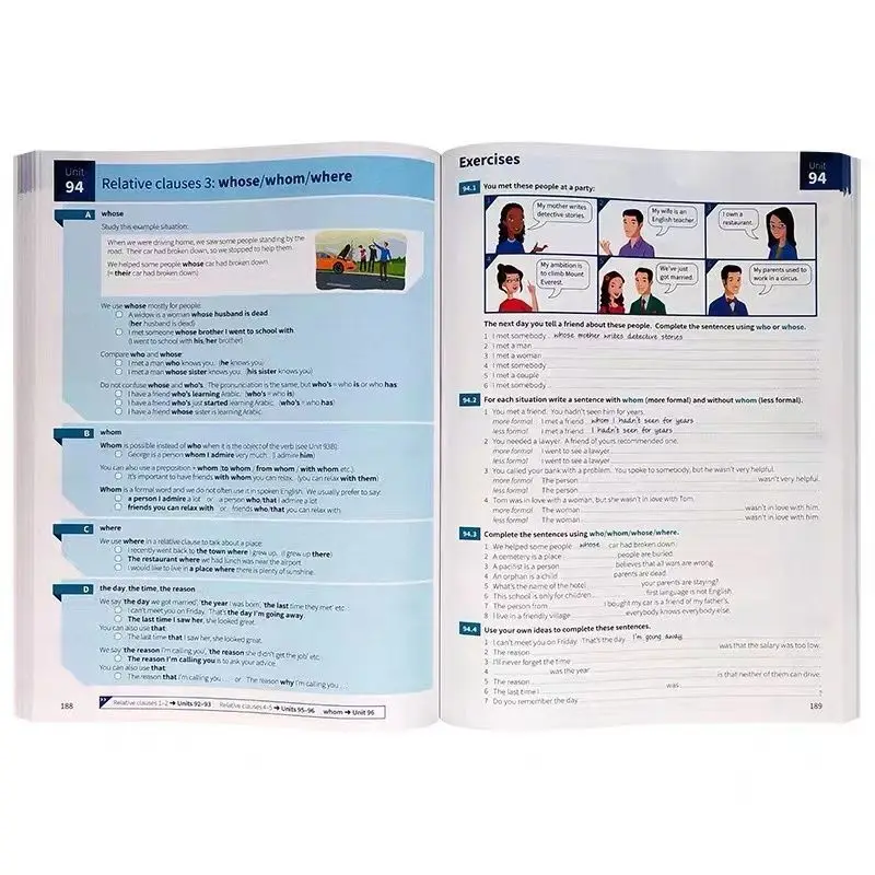 English Book English Grammar in Use Grammar Reference Book Professional Textbooks Self-taught Textbook For Learning English Book