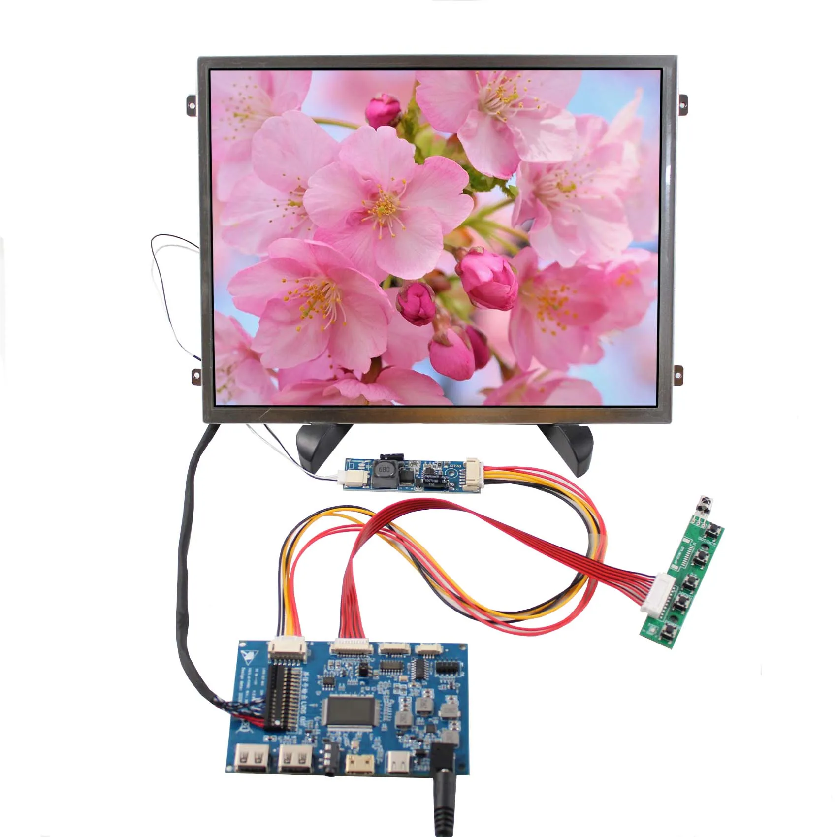 HD MI USB C LCD Controller Board 10.4