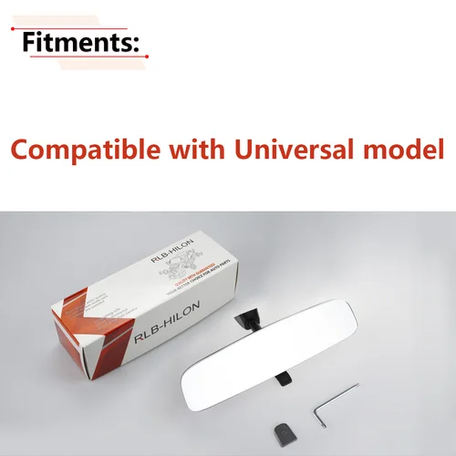 Imagen 2 del producto Espejo retrovisor Universal sin marco para Toyota Hiace Honda Ford Jeep Nissan Kia Hyundai modelo día/noche espejo antideslumbrante