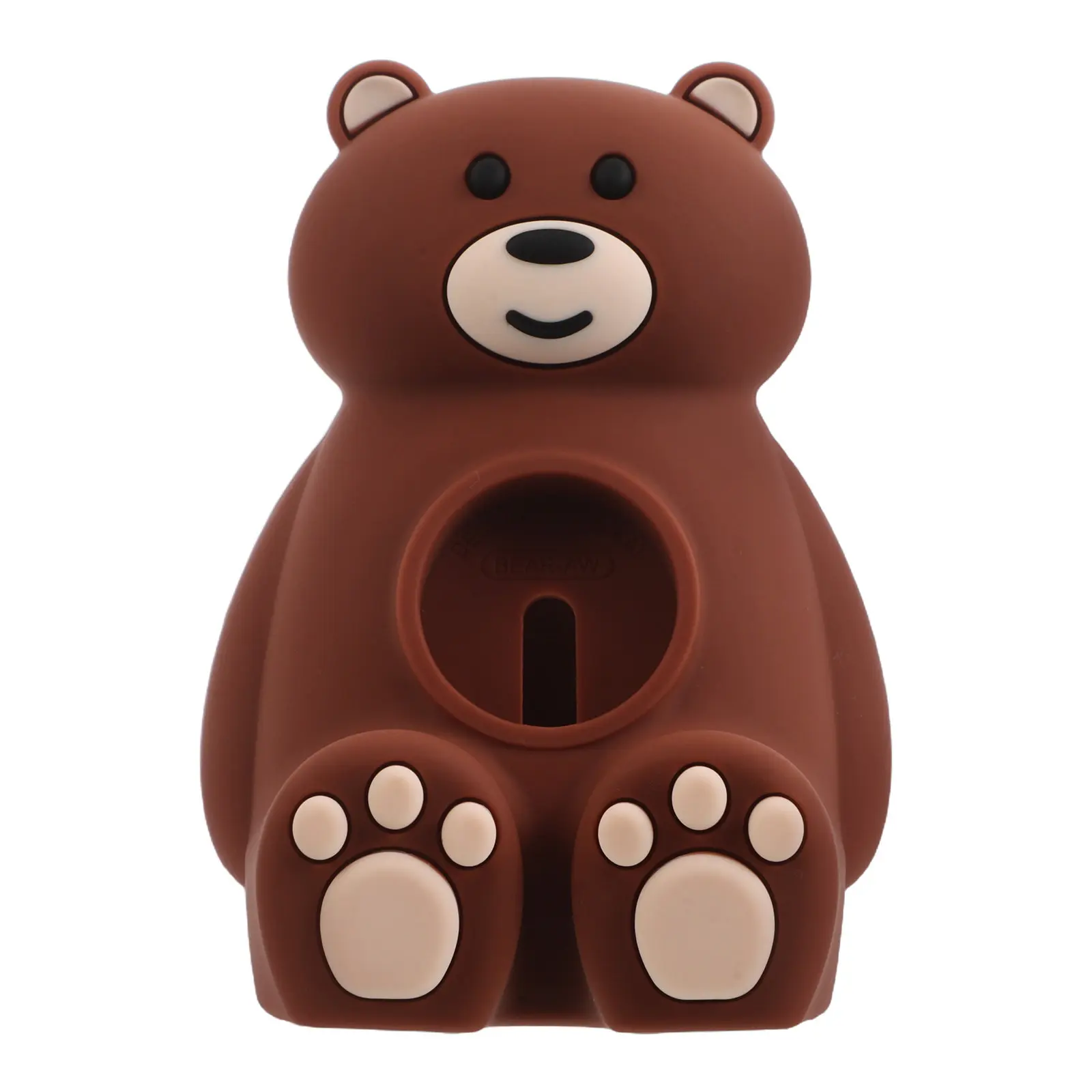 

Креативная подставка для часов в форме медведя — компактный настольный держатель для демонстрации смарт-часов и эффективной зарядки