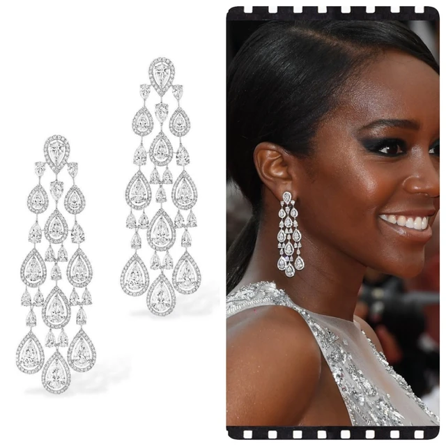 Orders diamante earrings bridal