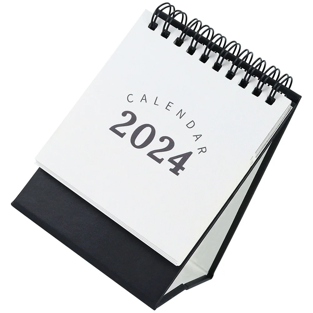 

Минималистичный настольный календарь, яркий простой дизайн, офисный домашний декор, прочный бумажный материал, мини-календарь для учителей