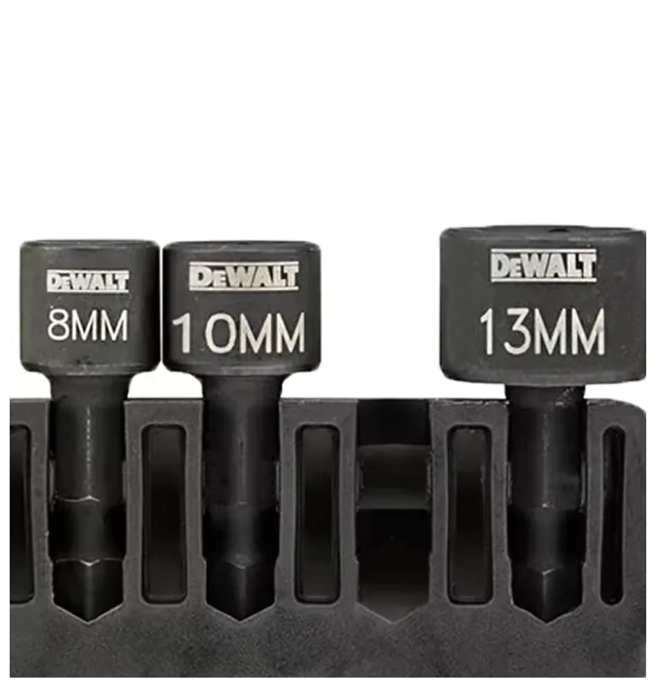 

DeWalt 8/10/13mm Magnetic Socket Screwdriver Bits (Hex Shank)