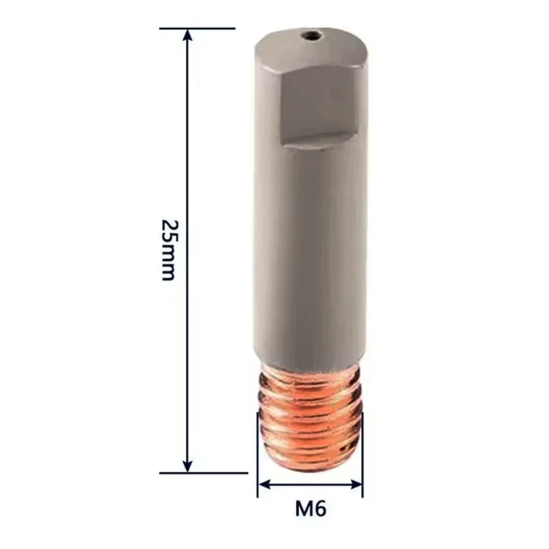 Coating Protect, M6 Bico De Gás, Torche De Soldagem MIG, Peças, 25mm, MB 15AK