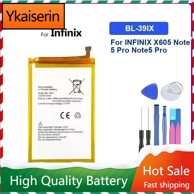 Аккумулятор 4000 мАч/5000 мАч BL-49FX BL-44AX BL-39IX BL-44CX для infinix Hot 8 9 X650 X650B X655 X656 Note 7 Lite/4 Pro Spark 5 Pro