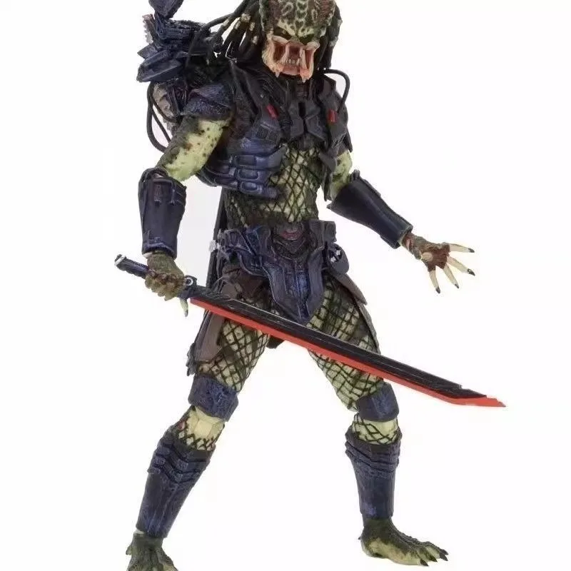 Neca alienígena selva caçador predador anime figuras de montagem de alta qualidade modelo kit figura de ação coleção presentes do feriado crianças brinquedos
