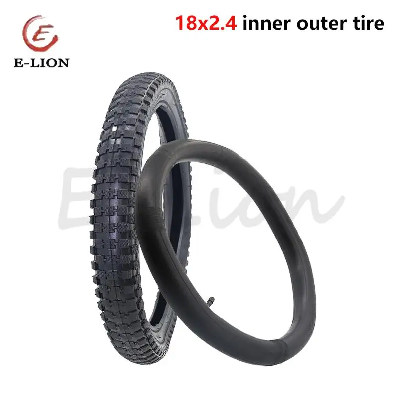 

Premium 18X2.40 Mountain bike Tires Set for Enhanced trail Grip and Durability on rough Terrain