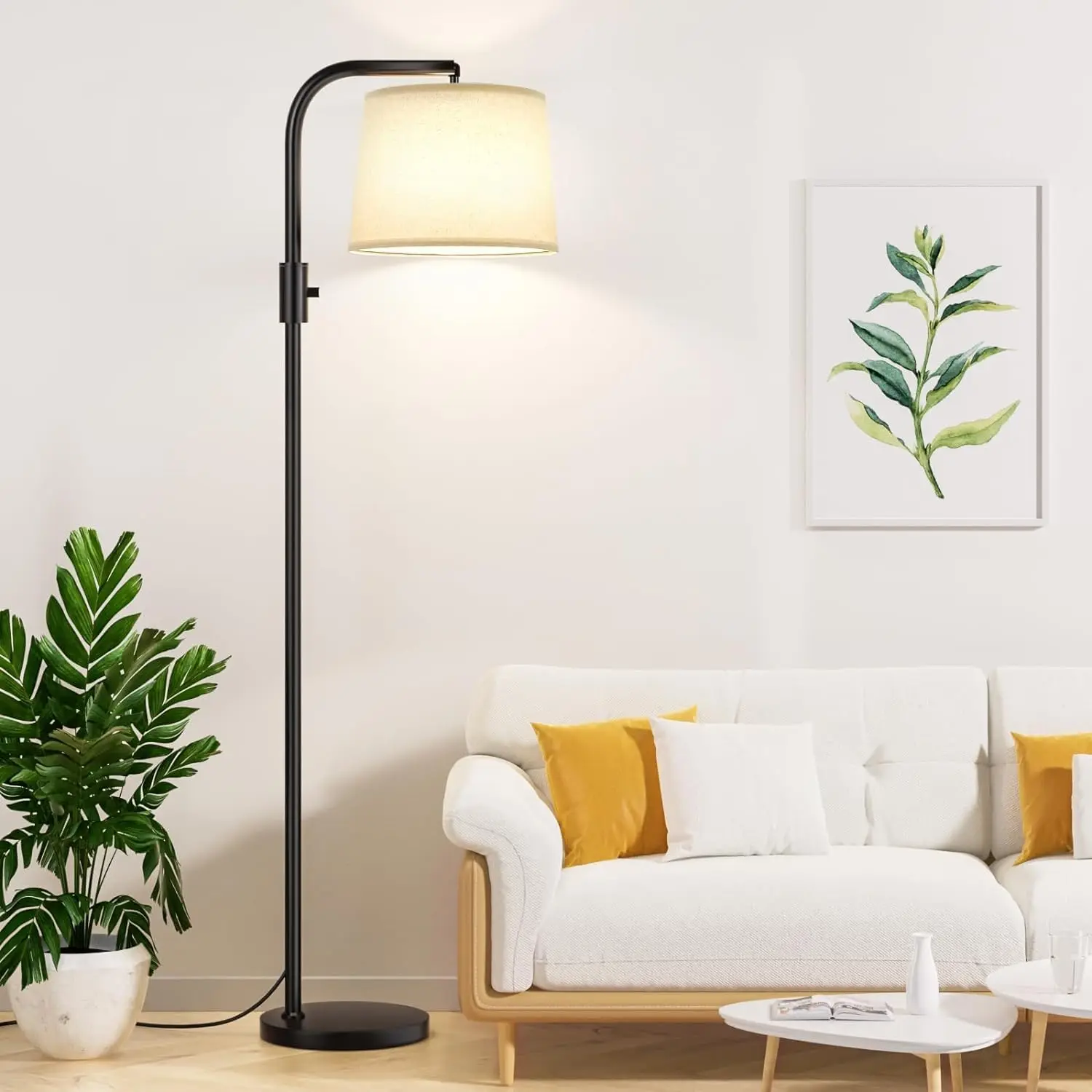 Ambimall   Floor Lamp - Floor Lamps 9W  Light Bulb Included, Standing Lamps For Living Room