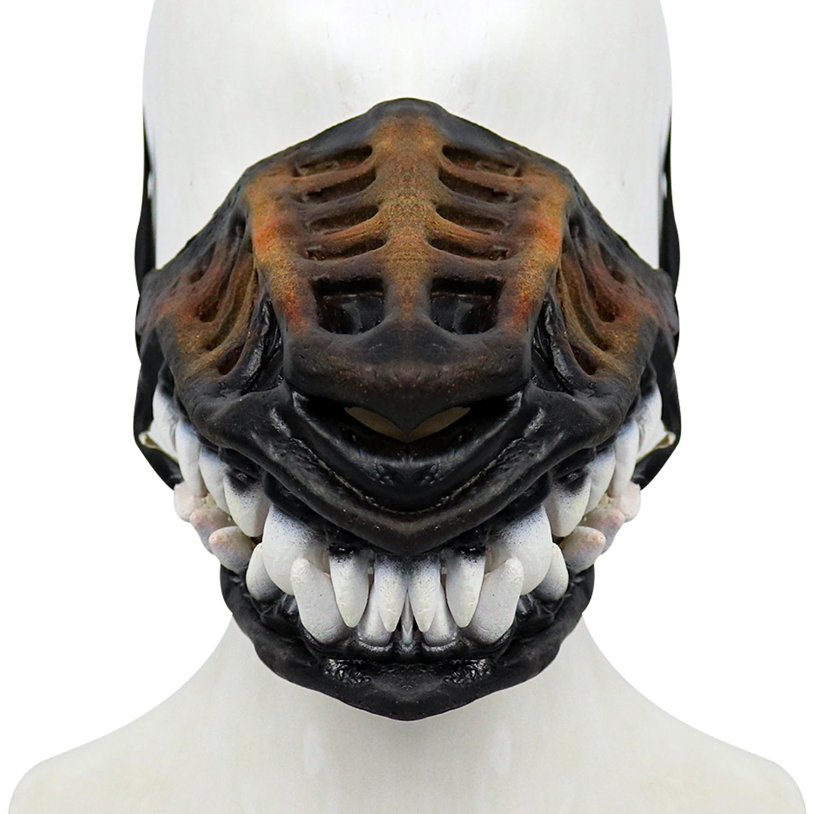 Mode Hond Mondmasker Gewatteerde Latex Rubber Rollenspel Hondenmasker Puppy Halloween Cosplay Rekwisieten