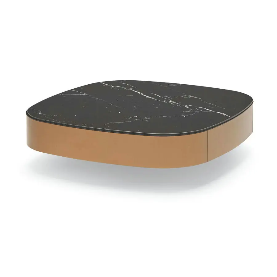 

✗X Modern Luxury Office Low Glass Cocktail Coffee Table Set Lobby Center MarbleTable Coffee Shop Side Table for Living Room&