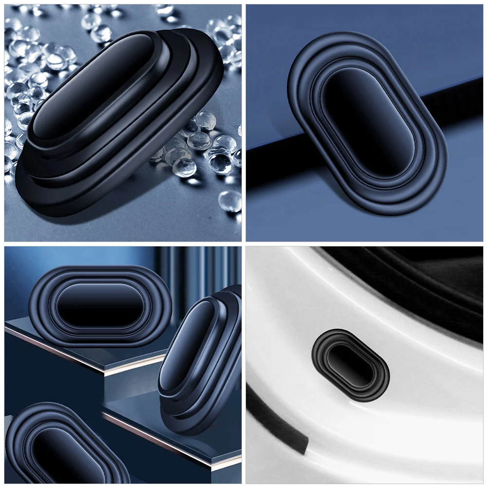 10 قطعة باب السيارة امتصاص الصدمات وسادة دائم المضادة للاهتزاز ملصقات الحد من الضوضاء الوفير الحرس سهلة التركيب