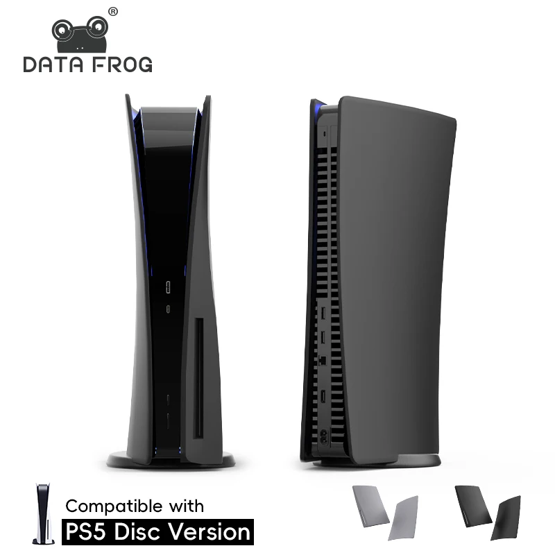 

Защитная крышка DATA Frog, сменная лицевая панель для PS5, совместимая консоль, диск, цифровая версия, корпус