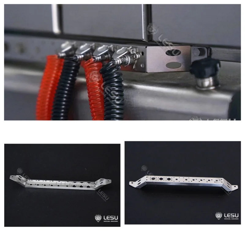 

Metal Cabin Wire Rack Stainless Steel Simulation For 1/14 Tamiya RC For Scania 770S MAN For Benz Volvo Lesu Actros Parts