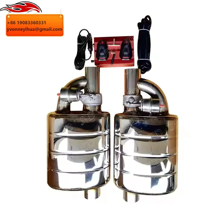 

Высококачественный универсальный пневматический глушитель из нержавеющей стали, регулятор вакуумного клапана, выхлопные трубы