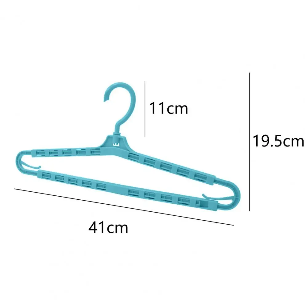 41*20cm Drying Rack Traceless Swivel Hook Retractable 360 Degree Rotatable Clothing Organizer Clothes Drying Hanger For Home