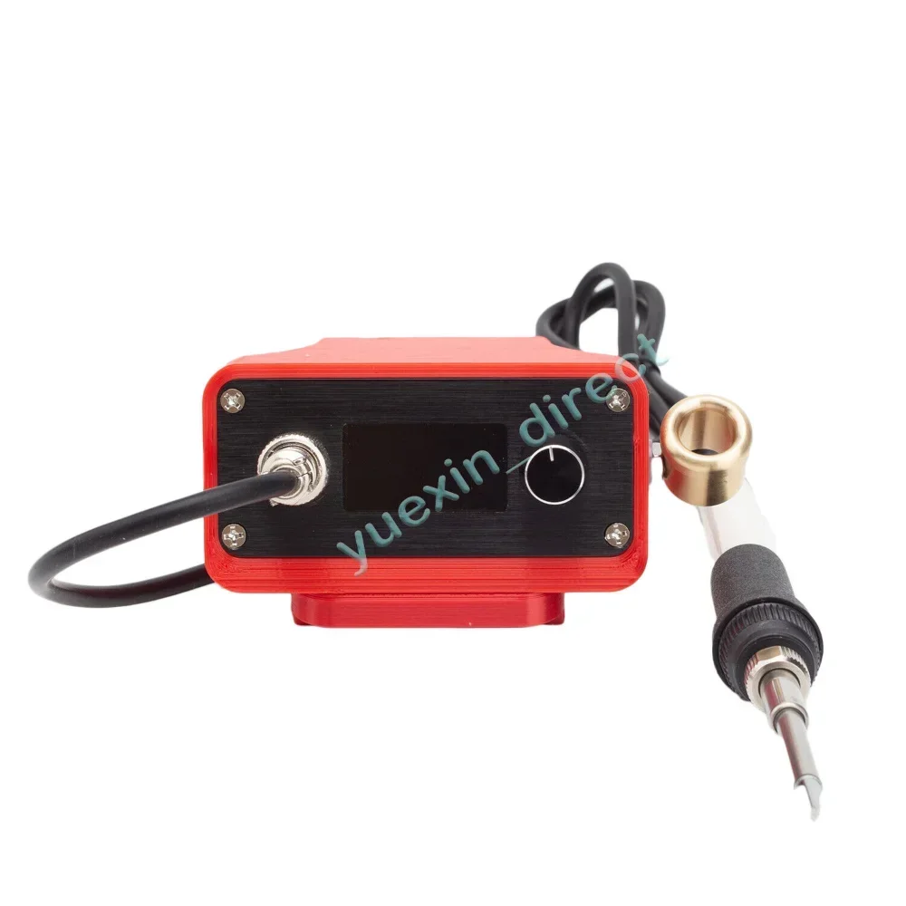 OLED Digital T12 Soldering Station Electronic Soldering Iron Tip For Ozito 18V Lithium Battery (Not include battery)