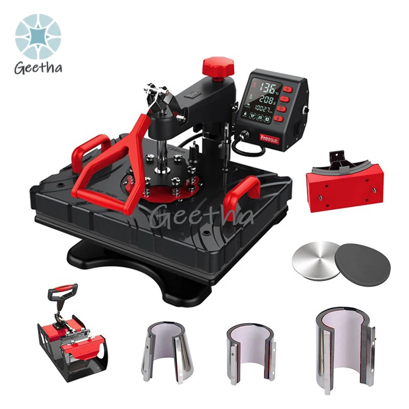 8 in 1 Combo Heat Press Machine Mug Sublimation Machine T Shirt Printing Machine Manufacturer
