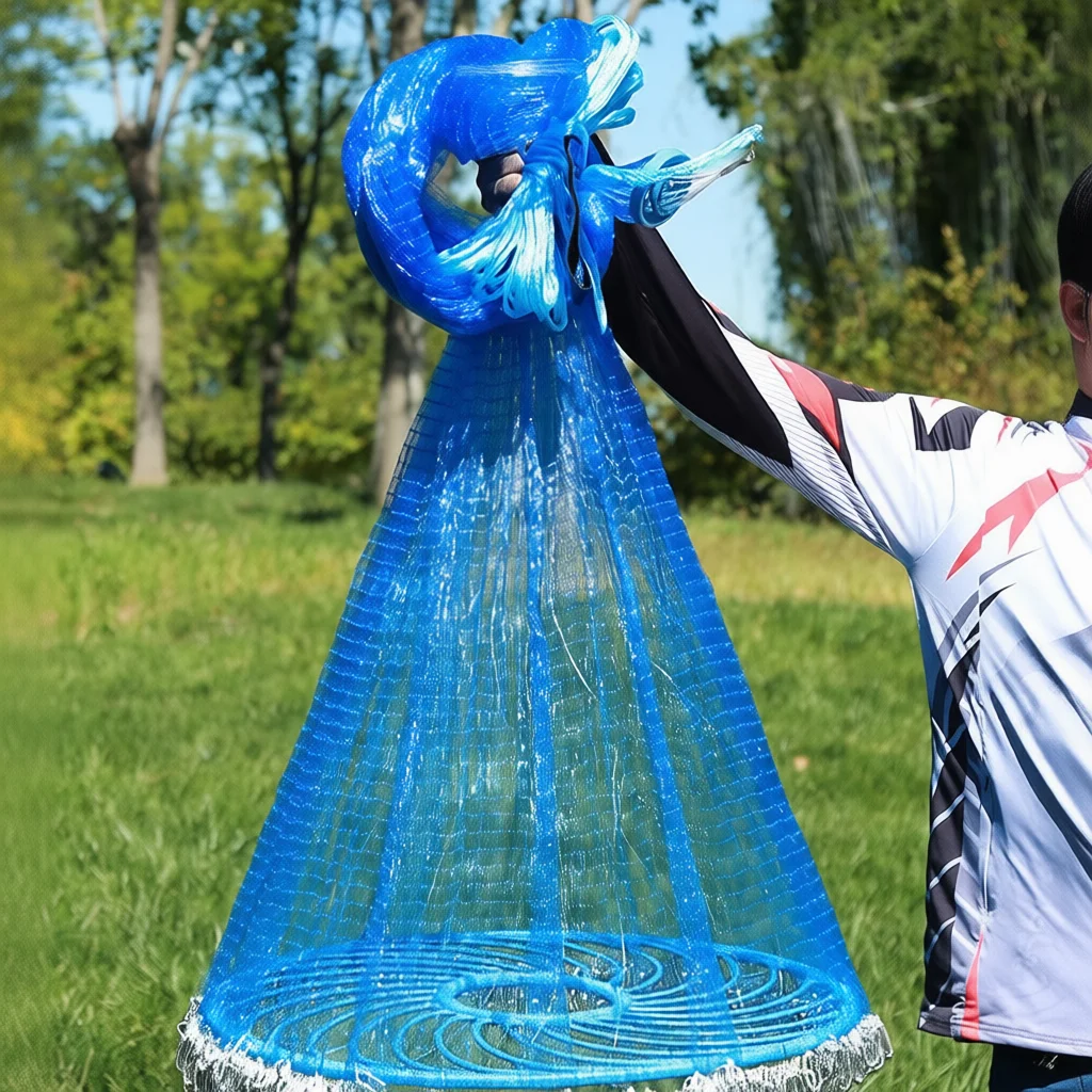 شبكة صيد سهلة الرمي مع قرص طائ - مراجعة Frisbee Freestyle Disc وسعره