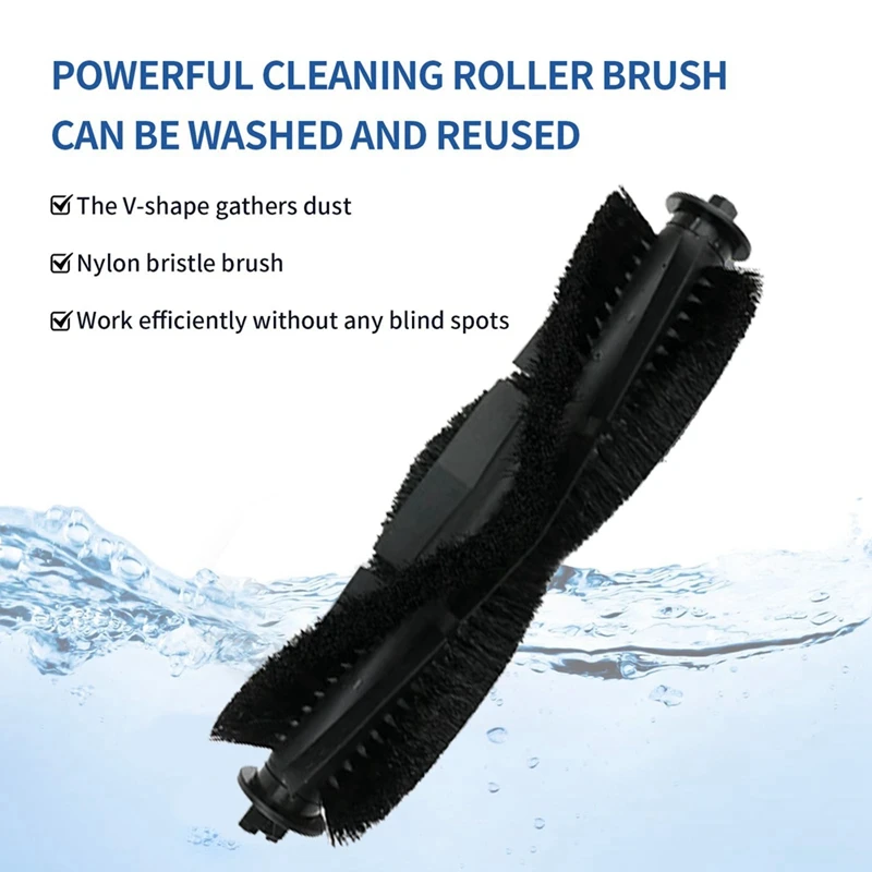 Substituição sobressalente para Cecotec Conga, Saco de Poeira, Saco, Escova Lateral Principal, Filtro Hepa, Mop para Cecotec, Conga 7490, 7290, 11Pcs