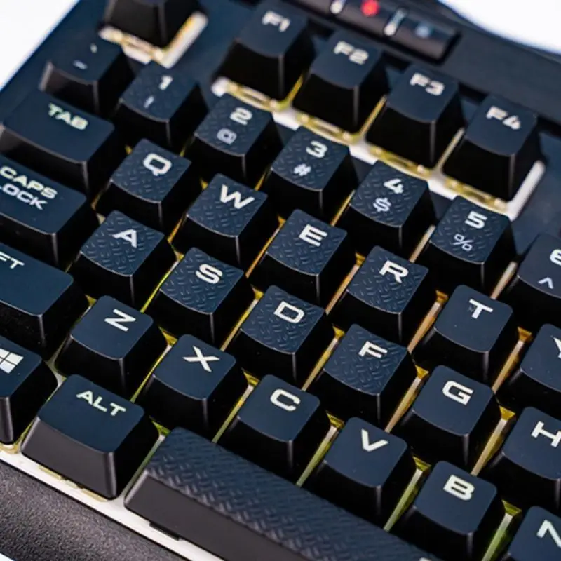 R53C 13 Mechanical Keyboard Caps Antislip Texture For K95 K90 K65 Enhances Typing